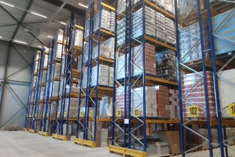 One of our Aldi consolidation warehouses