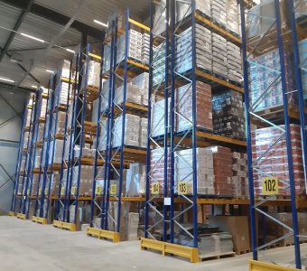 One of our Aldi consolidation warehouses